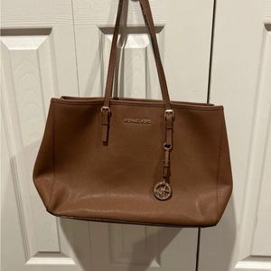 Michael kors brown bag tote